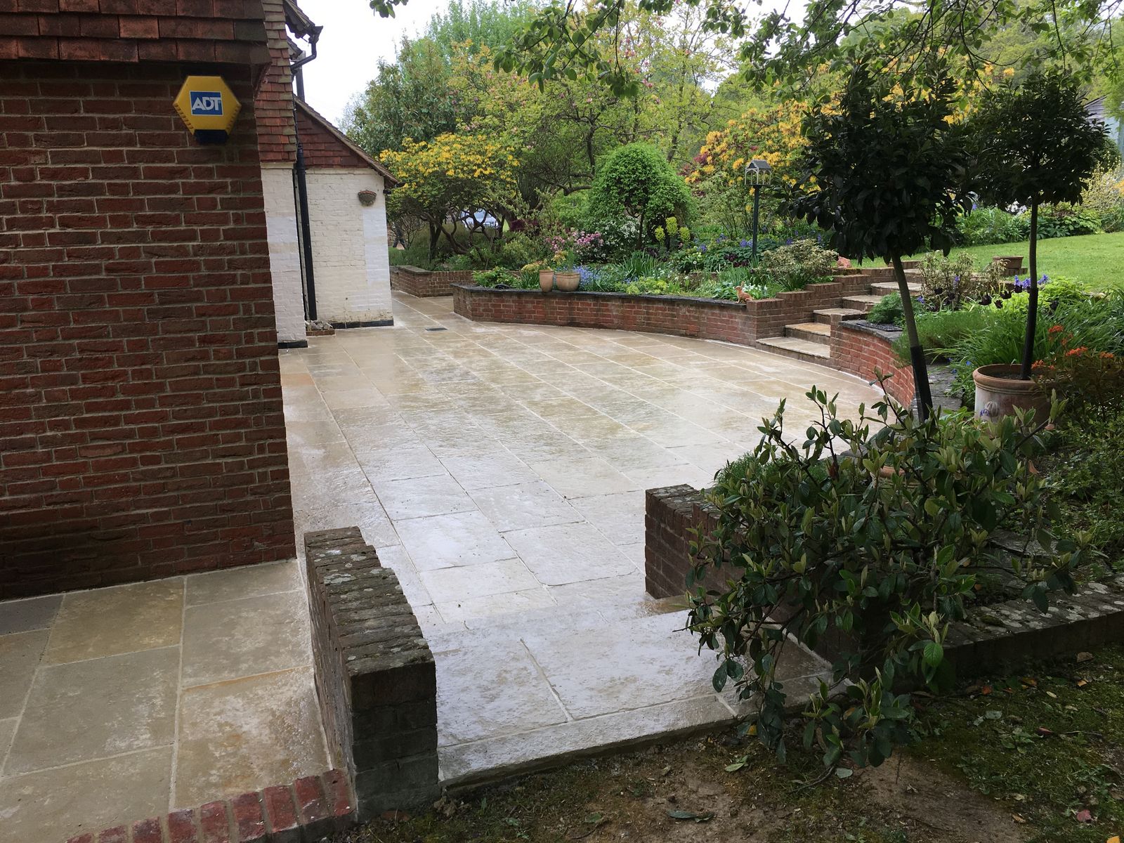 Limestone Patio